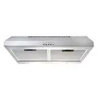 Viali 60cm Fixed Stainless Steel Rangehood with LED Lights VF60S