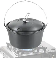 Steamer Pot | Camping Cookware | Camping Steamer Pot, Non-Stick Camping Cooking Pot, Portable Steamer Pot with 4.5 Liters Capacity, Camping Cookware for Buns and Dumplings, Outdoor Use