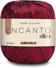 Encanto Slim Yarn by Círculo – 100% Viscose (Pack of 1 Ball) – 3.52 oz, 262 yds – Sport (3794)