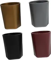 BCOATH Dice Cup Set 4pcs Plastic Dice Holder for Bar Games Poker Night Family Gatherings Game Supplies Easy to Use Convenient