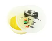 CanDo Sparkle Theraputty Exercise Material - 2 oz - Yellow - X-Soft