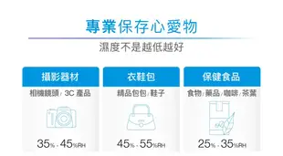 【防潮家】72公升電子防潮箱(D-70CA) (經典型 長效除濕) (6.3折)