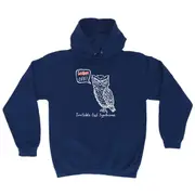 Irritable Owl Syndrome - Funny Novelty Hoodies Hoodie