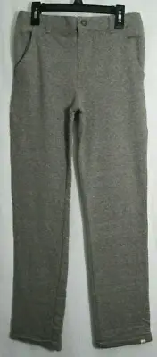Me & Henry Gray Rolled Cuff Elastic Back Waist Boys Jersey Pants Size 14 NWT