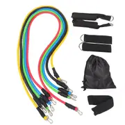 13X Yoga Strap Resistance Bands Fitness Workout Band Training Tube Exercise Tube