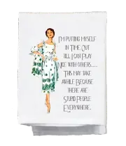 Sassy Talkin Towels: Putting Myself in Time Out (SG-DT-942)