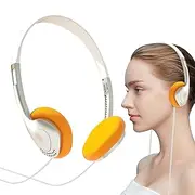 Retro Over-Ear Headphones Wired ,Retro Headphones,Vintage Feelings Underwire Headphones - Vintage Feelings Mini Stereo Headphones for Player, Home, Cell Phone