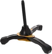 LIFKOME Portable Clarinet Stand Compact Tripod Holder for Wind Instruments Design for Easy Storage Transport Enhanced Stability with Thickened Base Compatible with Clarinets Flutes Oboes
