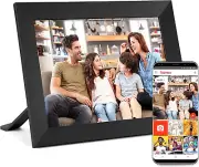 Photo Club 2K Smart Digital Picture Frame 10 Inch, 2048x1536 IPS Touch Screen