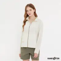 在飛比找momo購物網優惠-【Hang Ten】女裝-恆溫多功能-立領涼感防曬輕量彈性尼