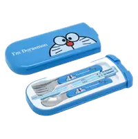 在飛比找樂天市場購物網優惠-日本製 哆啦A夢 Doraemon 餐具3件組 筷子 湯匙 