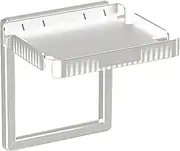 Wall Shelf Organizer for Outlets | Adhesive Space-Saving Wall Shelf Outlet Shelf | Vertical Decorative Wall Holder Home Extender Decor for Routers, Bathroom & Cameras