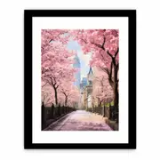 New York Spring Art Art Framed print