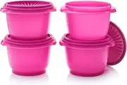 [Tupperware] Servalier Bowl 20oz /590mL Set of 4 in Pink
