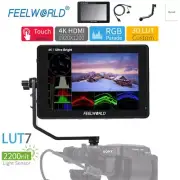 FEELWORLD LUT7 7 inch 2200nit Bright HDMI DSLR Camera Field Monitor Touch Screen