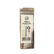 Wiha 74542 - Torx Power Bit T8 x 70mm (2.75IN) 5 bit pack
