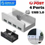 ORICO 4 Port HUB USB 3.0 Clip-type A Power Supply Multi Splitter Adapter Desktop