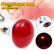 E27 275W LED Infrared Heat Lamp Bulb Therapeutic For Therapy Health Pain Relief