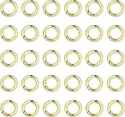 Sterling Silver Jump Rings for Jewelry Making 14K Gold 4mm 5mm 6mm 925 Sterling Silver Open Jump Rings for DIY（60 PCS）, Sterling Silver