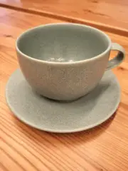 Cofee Tea Cup Saucer Japan Only Onibus Coffee Shop (in a box)
