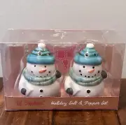 Lil Shakies Holiday Snowmen Salt & Pepper Shakers Godinger Good Gatherings New