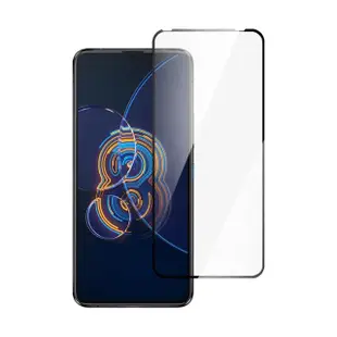 ASUS Zenfone 8 Flip ZS672KS 6.67吋 滿版全膠鋼化膜手機保護貼(3入 Zenfone8Flip保護貼)