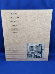Carlyle Lynch POST OFFICE DESK Woodworking Project Plans 1991 Furniture Pattern