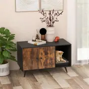 CostwayModern Hidden Cat Litter Box Furniture for Indoor Cats