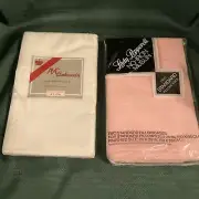 Vintage Lot Of Pillow Cases Pepperell AMC, Muslin New in Package