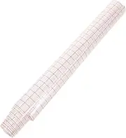 Orange Grid Transfer Tape Adhesive Vinyl Film for DIY Projects 1 Sheet Pet Material for T-Shirts Shoes Bags Decor and