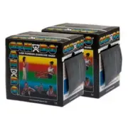 Fabrication Enterprises 10-5495 Cando Twin-Pak Exercise Band Black - 100 yards