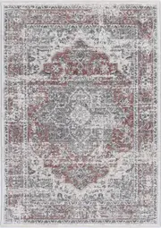 Radiant multi traditional rug