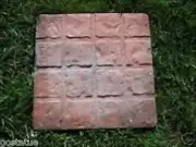 Brick paver mold heavy duty 1/8th" abs plastic reusable mould 16" x 16" x 1.5"