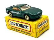 Matchbox MB59 Green Aston Martin DB7 w/Gold Wheels Mint in Collectors Box