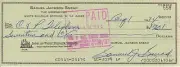 SAM SNEAD ALL-TIME PGA LEADER HAND-WRITTEN & SIGNED 1974 CHECK + FULL PSA LETTER