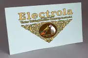 BIG DECAL ELECTROLA PHONOGRAPH WATER SLIDE DECAL FOR CABINET RESTORATION