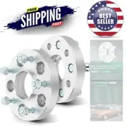 2X 1.25" Hubcentric Wheel Spacers 5x4.75 with 7/16" Studs for Camaro & Biscayne