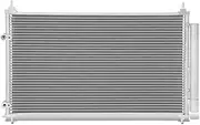 DNA MOTORING Aluminum Air Conditioning A/C Condenser Compatible with Toyota Corolla iM 2017-2018 / Scion iM 2016, SC3030108, OEM-CDS-30001
