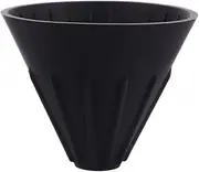LOORGVEL Reusable Silica Gel Coffee Filter Funnel Durable Kitchen Tool for Brewing Smooth Coffee The Go Easy to Use Shape Design