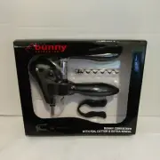 Bunny Corkscrew With Stand, Foil Cutter, And Extra Spiral New in Box