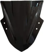 For Kawasaki Ninja300 EX300 2013-2017, Black Motorcycle Windshield WindScreen