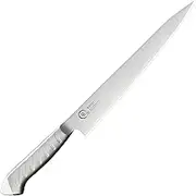 Kogyo RYS-22W Ryuji Stainless Steel Color, Muscle Pull, 9.4 inches (240 mm), White, Molybdenum/Vanadium Steel, Dishwasher Safe, HACCP Compatible, Made in Tsubamesanjo, Niigata
