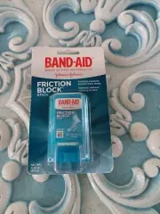 Band-Aid Friction Blister Block Stick NEW .34 Oz Reduce Rubbing First Aid Rare