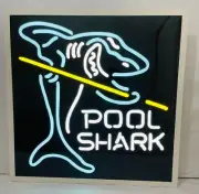 NEW Pool Shark Light Box Vintage Retro LED