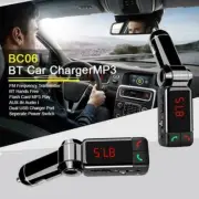 LCD Car Kit Handsfree Bluetooth Compatible FM Transmitter MP3 USB Aux Player