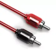 T-Spec V6RCA-Y1 Compact 1 Female To 2 Male Y Adapter Woven Coaxial Audio Cables