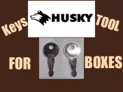 HUSKY R615 SET OF 2 REPLACEMENT KEYS HOME DEPOT TRUCK TOOL BOX FREE SHIPPING