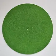 Vinyls Green Felt Turntable Slipmat Dj Slipmats Cork Slipmats Dj Vinyl Turntable Record Player Platter Felt Pad Sofa Cushion Pad Wool Mat Anti-Static Record Players Mat Green Set