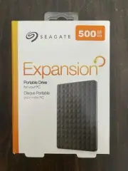 Seagate Expansion 500GB USB 3.0 Portable 2.5 inch External Hard Drive for PC MAC