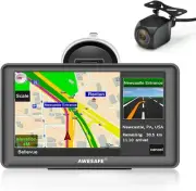 AWESAFE 7 inch Bluetooth GPS Navigation Car Truck Lorry Sat Nav Maps